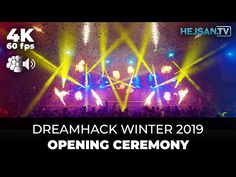 DreamHack Winter 2019 - Opening ceremony / Invigning