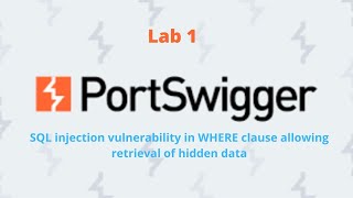 Lab 1: SQL injection vulnerability in WHERE clause allowing retrieval of hidden data (Hindi)