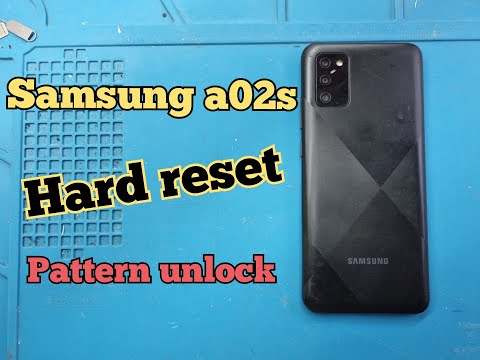 Samsung Galaxy a02s Hard Reset , factory reset