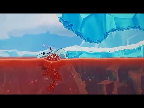 teensetteness is stuck with the killer fishes, glitch on rayman origins