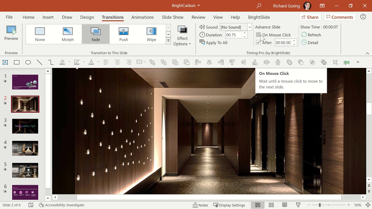 Stunning Presentation Design Using PowerPoint Morph – Automatic Transition Slides