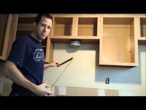 YouTube video about: How to measure kitchen cabinet doors?