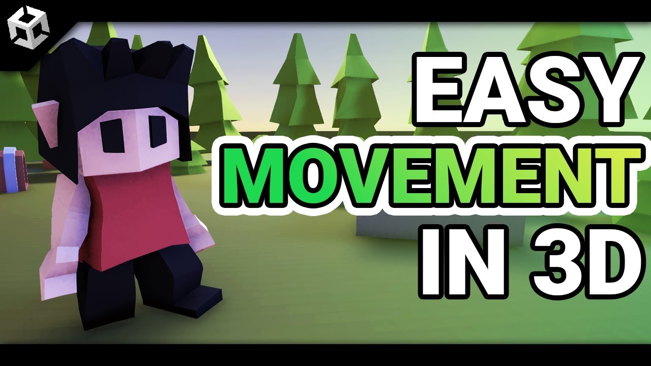 EASY way to create character movement in 3D