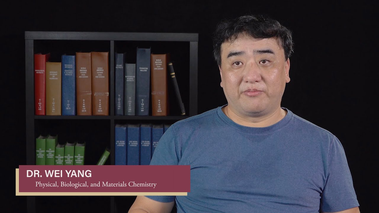 Dr. Wei Yang, FSU Chemistry Faculty Interview