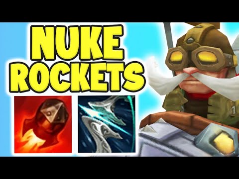 WTF! ONE CORKI ROCKET DOES HOW MUCH DAMAGE?? Nuke Rocket Corki is 100% TOO OP! League of Legends