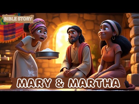 The Story of Mary and Martha | Animated Bible Movie
