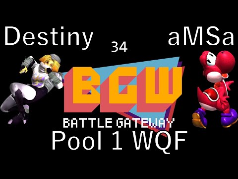 Destiny vs aMSa - Pool 1 WQF - BGW 34