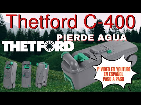 🟡Thetford C400 cambio de junta y Mantenimiento🟡