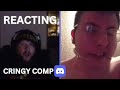 Caseoh Reacting To Cringy Compilation Pt 1