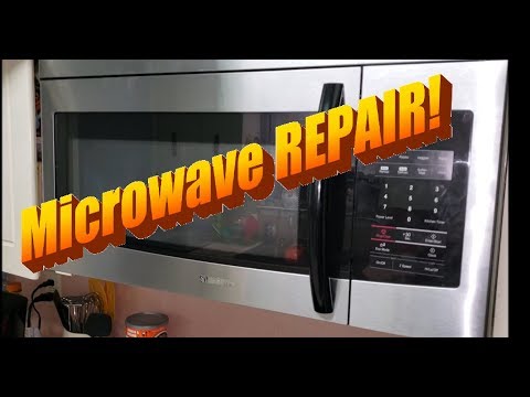 Samsung Microwave Turns on but Doesn't MICRO - WAVE FIX!