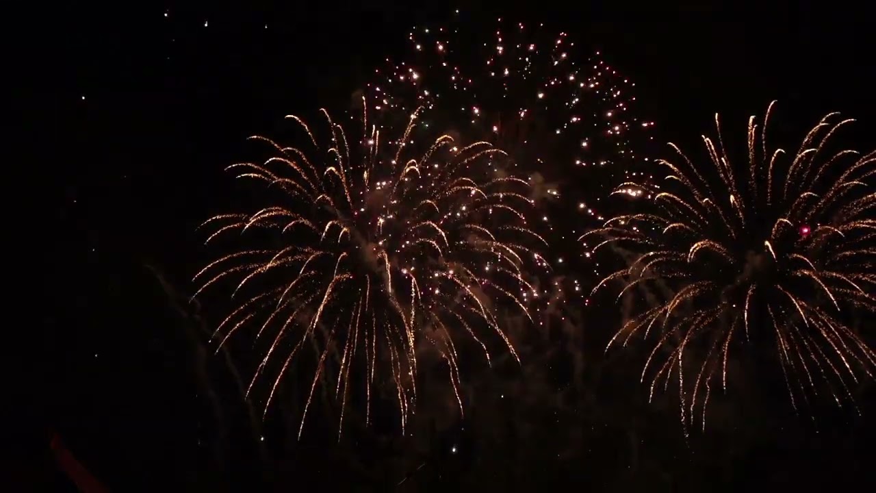 Latvijas Republikas proklamēšanas 106.gadadienas uguņošana Ventspilī