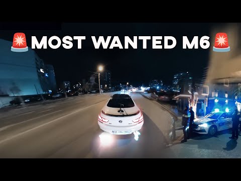 MOST WANTED M6 Gran Coupe Night Drive | Street Drifts and Flames 🔥| 3rd Person View