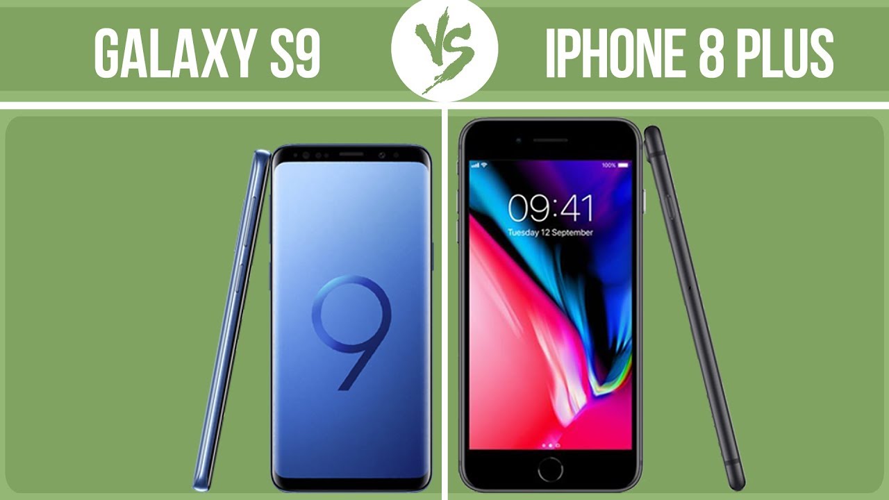 Samsung Galaxy S9 vs Apple iPhone 8 Plus ✔️