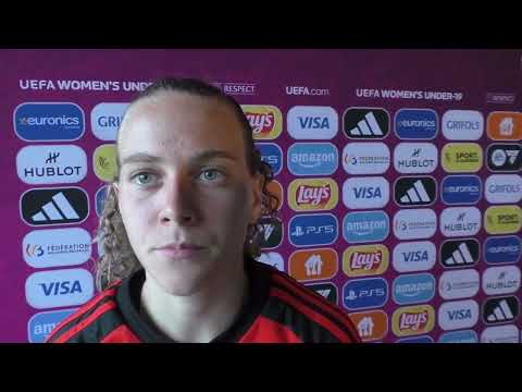 Alixe Bosteels na België U19 - Duitsland U19 op 21.07.2023