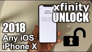 How To Unlock iPhone X From Xfinity Mobile to Any Carrier