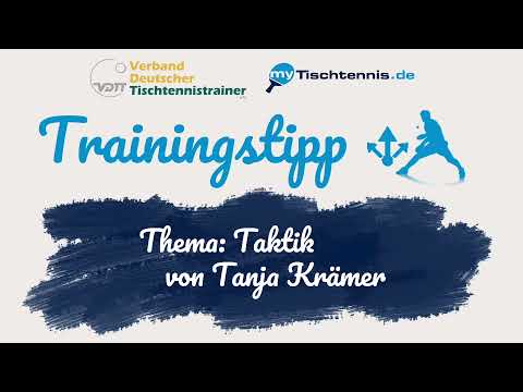 Tischtennis Taktiktipp | Wahrnehmung und Antizipation | VDTT