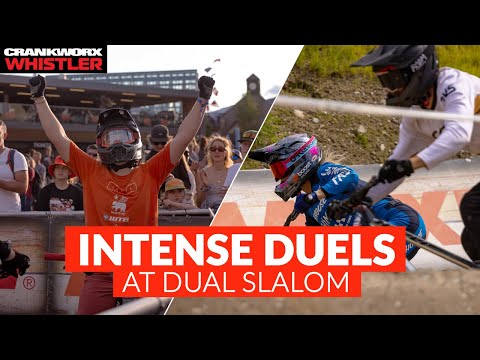 INTENSE DUELS AT DUAL SLALOM