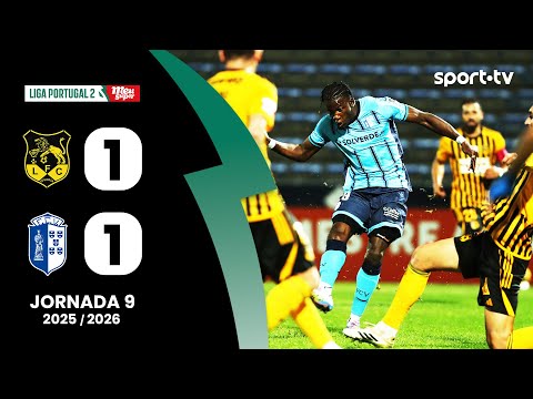 FC Lusitânia de Lourosa 1-1 FC Futebol Clube de V...