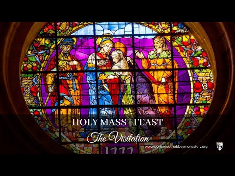 🔴LIVE HOLY MASS WITH GREGORIAN CHANT - FEAST OF THE VISITATION | Monks | 05-31-2024