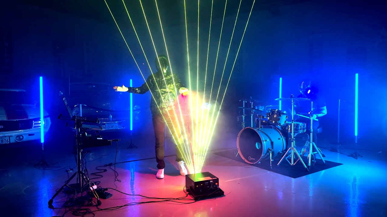 Promotional video thumbnail 1 for Cinima Laser Harp