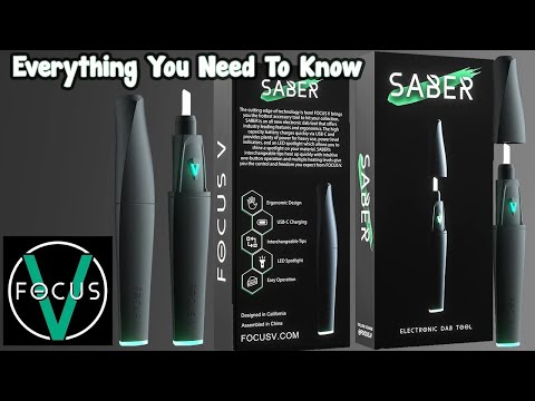 Focus V Saber Unboxing, Button Tutorial &  1st Dab With The Carta 2!