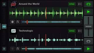 Around The World x Technologic Mash-Up (Daft Punk Tribute)