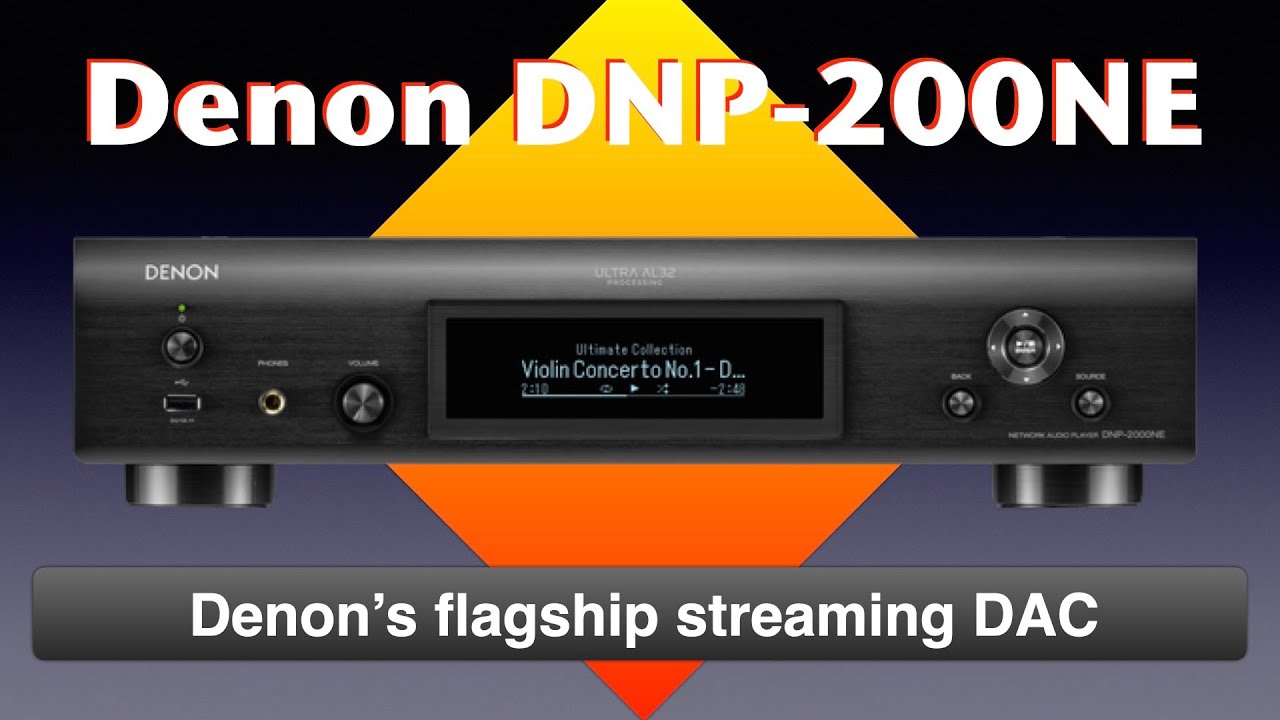 video Amply nghe nhạc Denon DNP-2000NE chính hãng 0