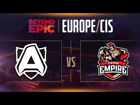Alliance vs Empire Game 2 - Beyond Epic: EU/CIS - Group Stage w/ Zyori & Trent