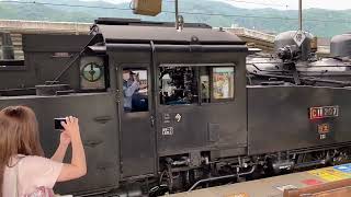 【東武鉄道】SL C11 207  大樹　（下今市駅〜鬼怒川温泉駅　往復）