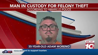 VIDEO: Amarillo police arrest man accused of stealing, selling items on Facebook Marketplace