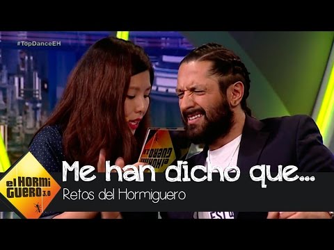 Teléfono escacharrado japonés con Mónica Cruz, David Bustamante y Rafael Amargo - El Hormiguero 3.0