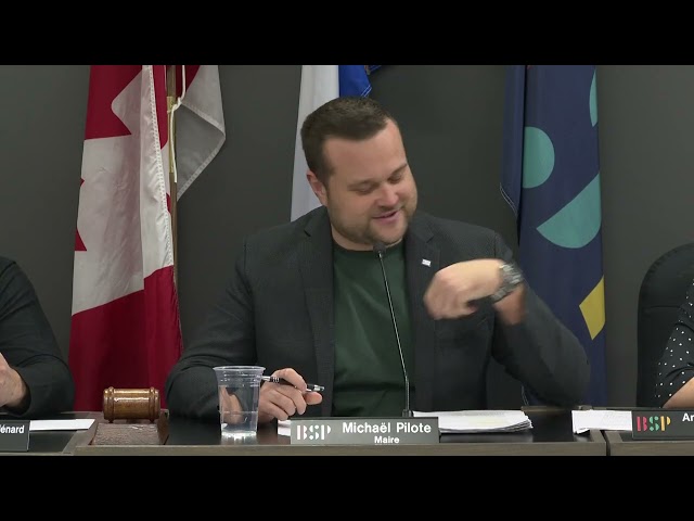 Conseil de ville de Baie-St-Paul – 8 décembre 2025