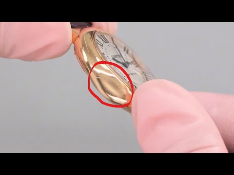 Cartier watch case restoration