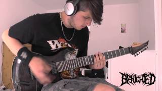 BENIGHTED-Let The Blood Spill Between My Broken Teeth Guitar Cover