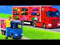 The Kids Play With A Big Real Truck