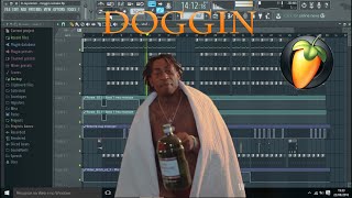 D-Jay Sremm - Doggin ft. Riff 3x, Rae Sremmurd FL Studio Remake (FLP Download)