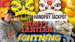 Very Big Win! Hand Pay Alert! Happy Lantern Huge win on a small bet! #theslotmaster316 #casino