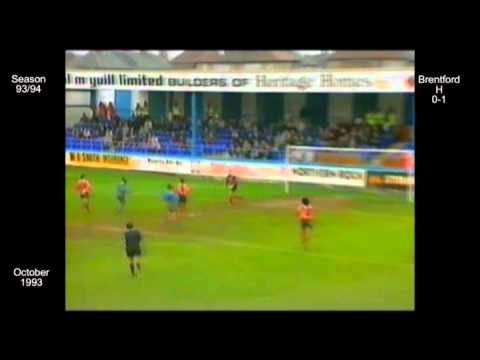 1993 - 1994 Hartlepool FC 11 L Brentford