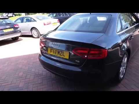 Approved Used Audi - A4 2.0 TDI TECHNIK 136 at Crewe Audi