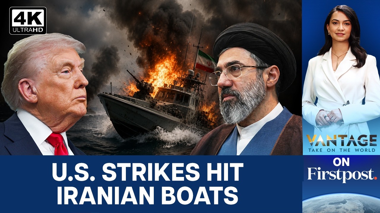 US Launches Massive Strikes on Iran's Missile Sites After Talks Fail | Vantage on Firstpost | 4K