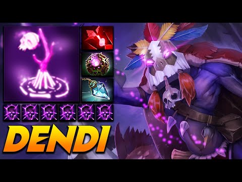 Dendi Witch Doctor Voodoo Master - Dota 2 Pro Gameplay [Watch & Learn]