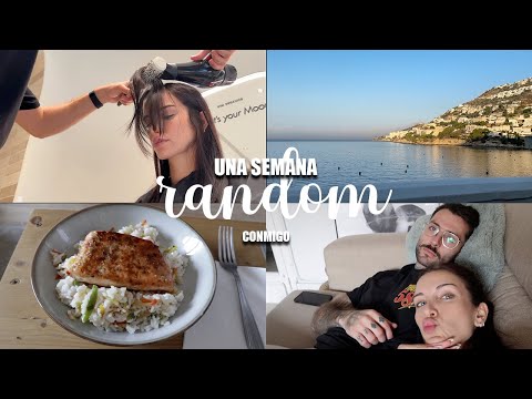 Una semana random conmigo 🌈 Vuelvo a YT, Madrid, recetas, mini cambio de look…