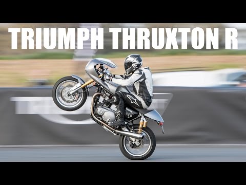 Triumph Thruxton R Review - So Many Wheelies!