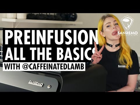 Noções básicas de pré-infusão com Jess Lambie @caffeinatedlamb | Sanremo Austrália