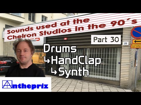 Cheiron Studios in the 90s - Drums}HandClap}Synth (part 30)
