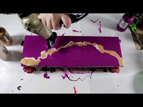 (325) NEW MUST SEE!! Pre-Mixed Paint - Dutch Pour Acrylic Pour Video