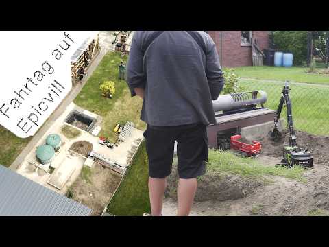 RC Driving Day on Epicvill Part 1/2 - Epic Road Building! / epicvill - Let's Play RC Farming *48