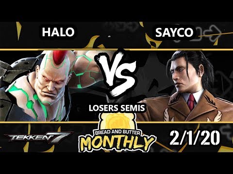 BnB 20 Tekken 7 - Halo (Jack) Vs. Sayco (Dragunov) T7 Losers Semis