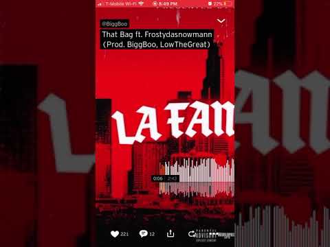 FRosTydaSnowMann - That Bag (Prod. By Biggboo & LowTheGreat) [ NEW 2020 ]