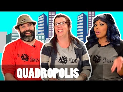 Quadropolis: Game Play Overview and Review - To Die For Games